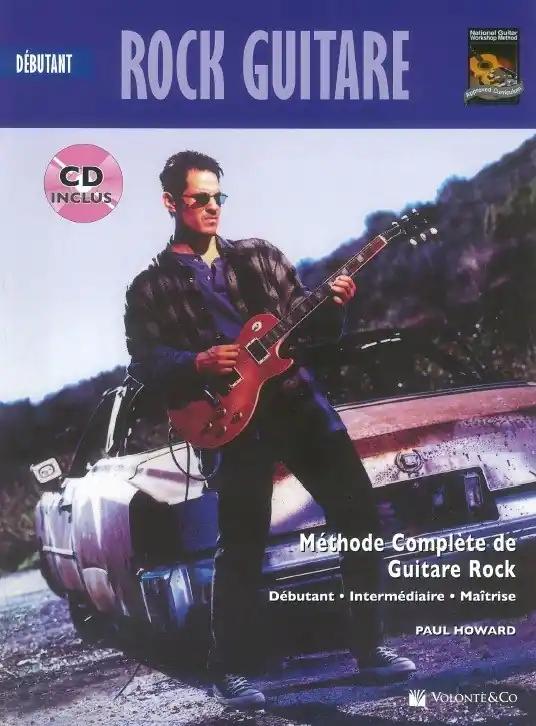 Paul Howard: Rock Guitare Débutant (Book/CD) Premium