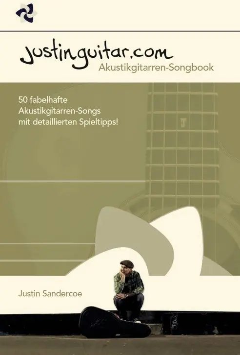 Erbjudande Justinguitar.com Das Akustikgitarren-Songbook