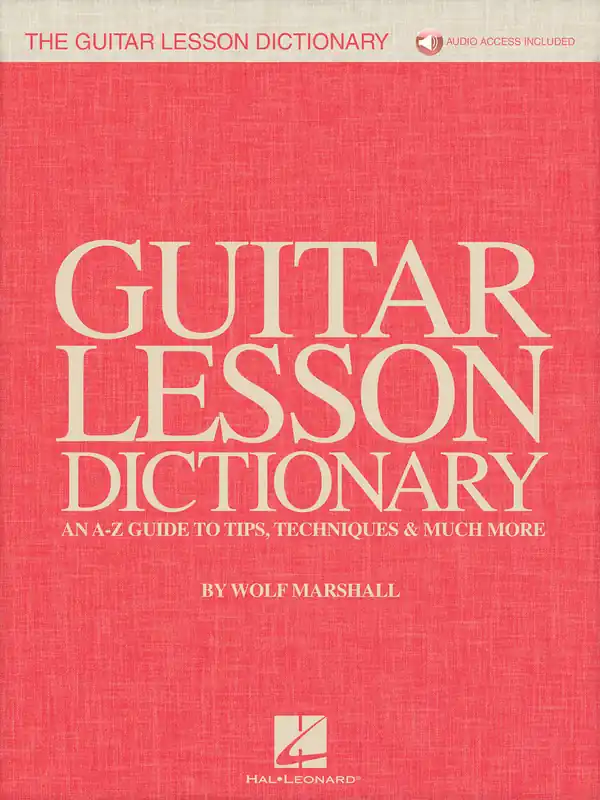 Trygg betalning Wolf Marshall: The Guitar Lesson Dictionary (Book/Audio)