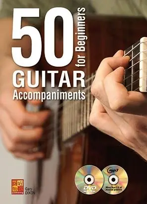 Gary Dixon: 50 Guitar Accompaniments For Beginners (Book/CD/DVD) Kampanjpris