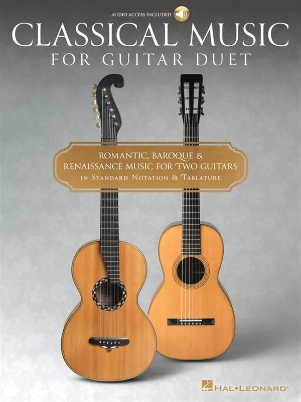 Classical Music for Guitar Duet : Romantic, Baroque & Renaissance Music for Two Guitars in Standard Notation & Tablature Billigare