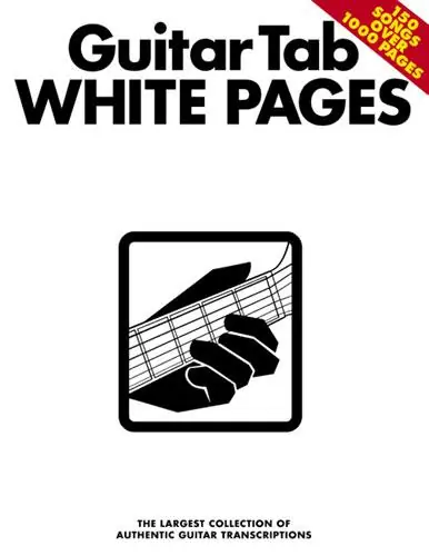 Guitar Tab White Pages - Volume 1 - 2nd Edition Populär