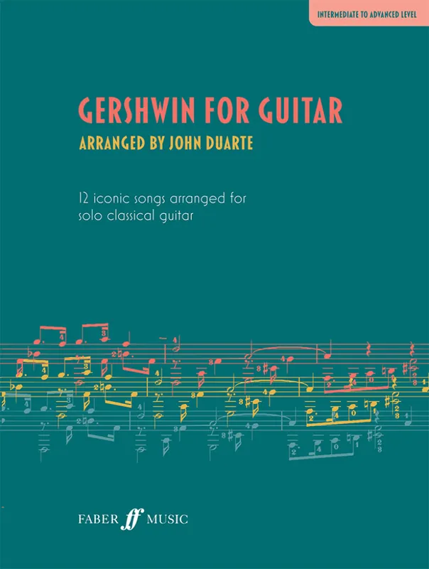 Gershwin for Guitar : 12 iconic songs arranged for solo classical guitar Billigare