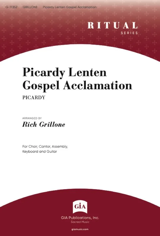 Picardy Lenten Gospel Acclamation Nyhet