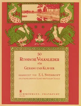 50 Russische Volkslieder für Gesang und Klavier I lager