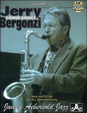 Aebersold vol.102: Jerzy Bergonzi Sound Advice (Book and CD Set for all instrumentalists) Kundfavorit