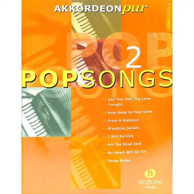 Billig Akkordeon Pur – Popsongs 2