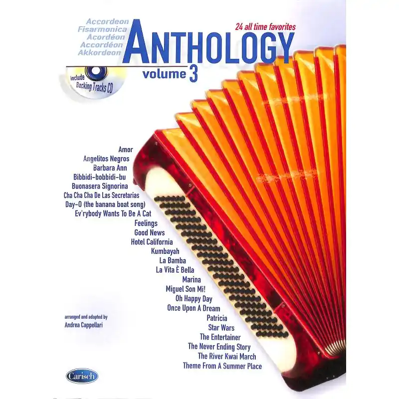 Expressleverans Anthology Accordion vol.3 (bok + CD)