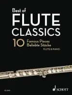 Begränsat erbjudande Best of Flute Classics – 10 famous pieces flöjt & piano