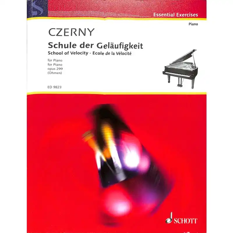 Czerny, Carl: School of Velocity/Schule der Geläufigkeit Op. 299 Säker betalning