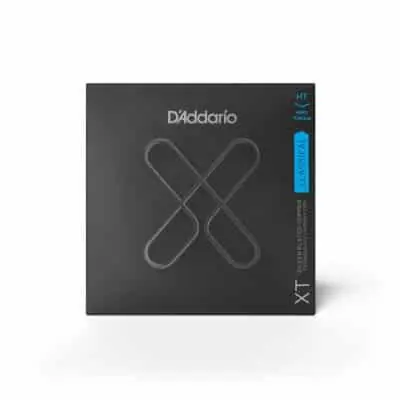 Nedsatt pris D’Addario Gitarrsträngar Set Classical Guitar XT Composite, Hard Tension (XTC46 Silver plated copper, extended life, natural feel)