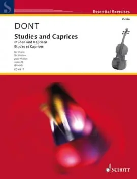 Dont, Jacob: Studies and Caprices Op. 35 Rea