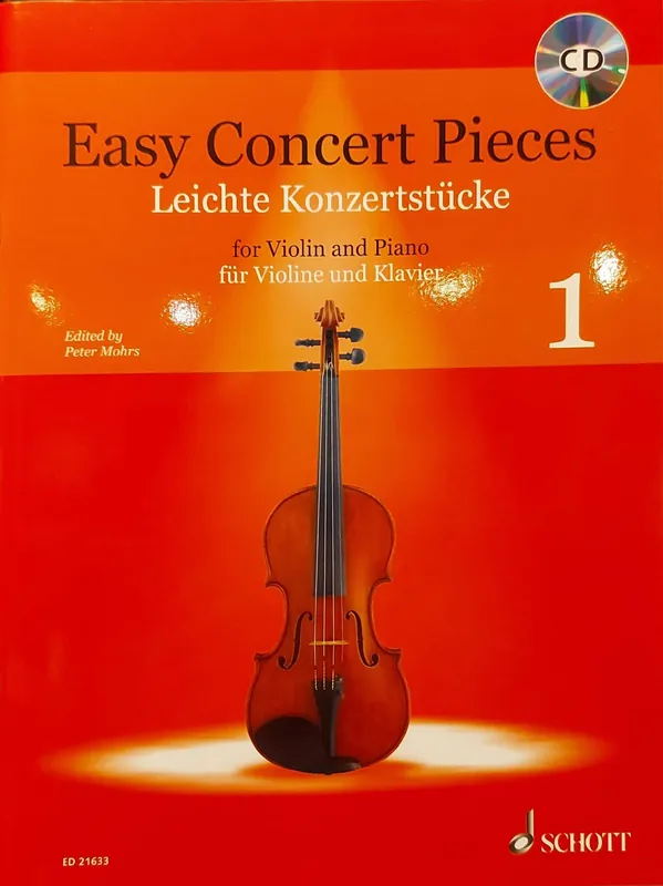 Köp online Easy Concert Pieces for Violin and Piano (Online Material ingen CD)