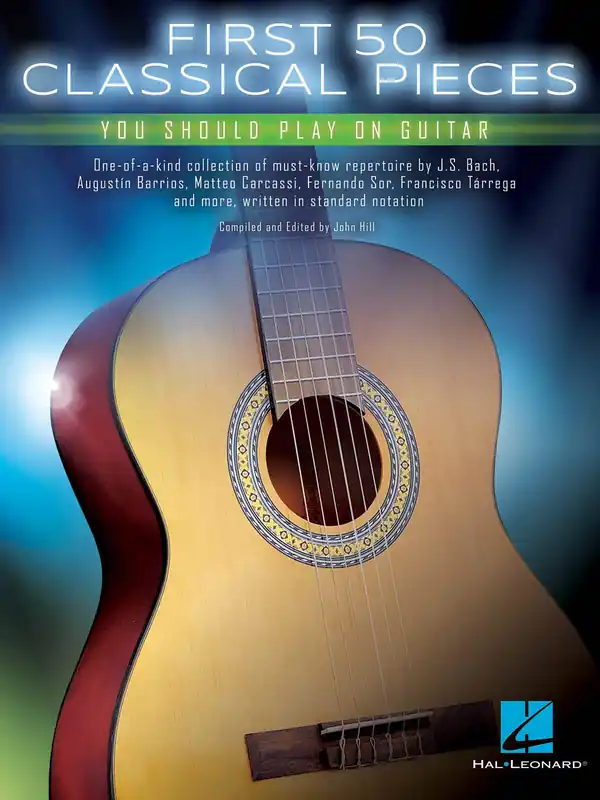 First 50 Classical Pieces Your Should Play on Guitar Trygg betalning