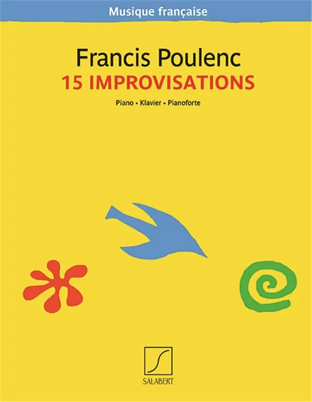 Francis Poulenc 15 Improvisations Erbjudandepris