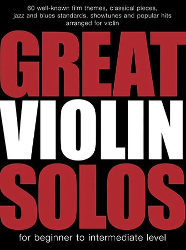 Great Violin Solos for beginner to intermediate level Endast denna vecka