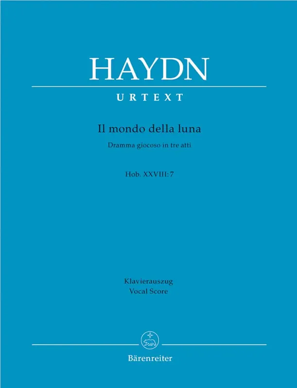 Haydn, Joseph: Il mondo della luna (Die Welt auf dem Monde) Hob. XXVIII:7 (1777) -Dramma giocoso in tre atti- Rabatter