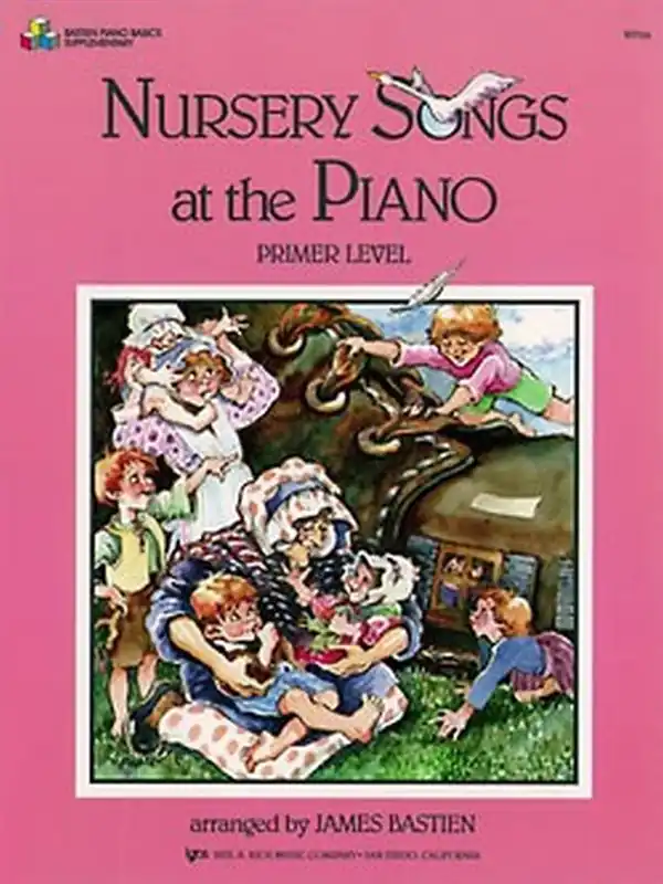 Outlet James Bastien arr.: Nursery songs at the piano – primer level