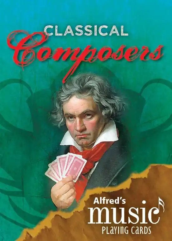 Billigare Kortlek med klassiska kompositörer/Alfred’s Music Playing Cards: Classical Composers