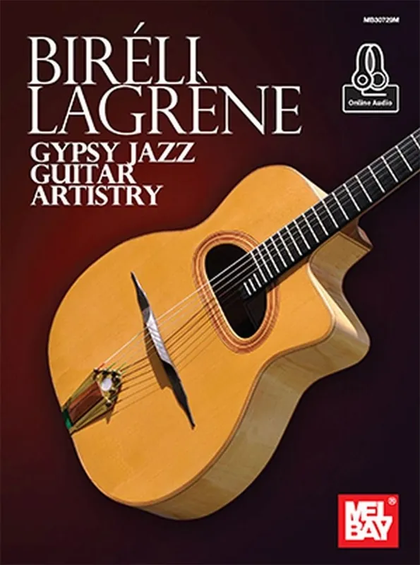 risnedsättning Lagrène, Biréli: Gypsy Jazz Guitar Artistry (Bok + Online Audio Access)
