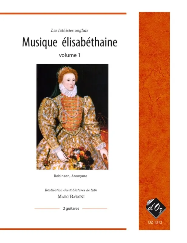 Fynd Les luthistes anglais Musique élisabéthaine, vol. 1 för 2 gitarrer