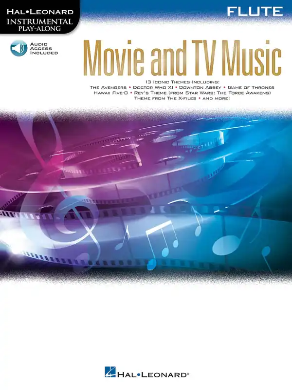 Movie and TV Music – Flute (Bok + Online audio access) Billig