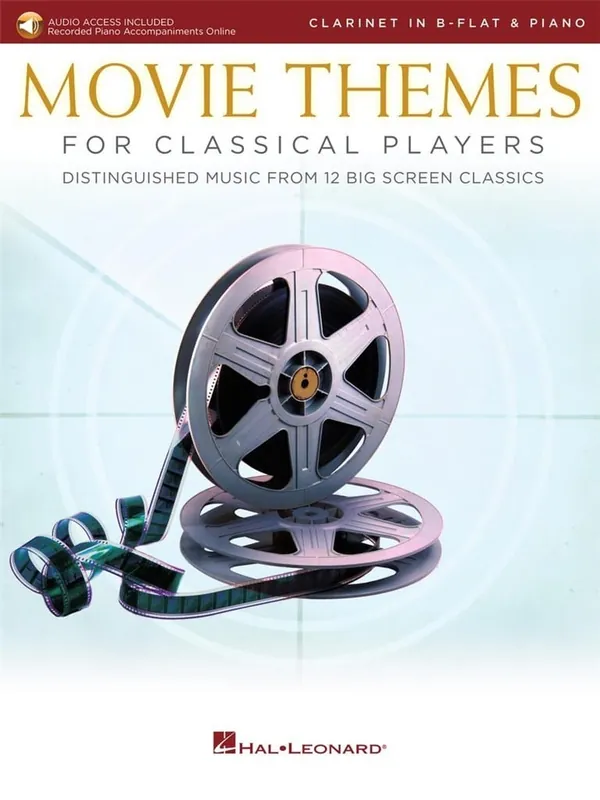Movie Themes for Classical Players – Clarinet (bok + online audio access) Begränsat antal
